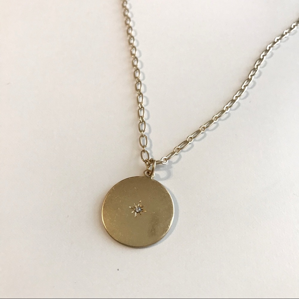 Gold Star Necklace